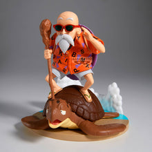 Load image into Gallery viewer, Free UK Royal Mail Tracked 24hr delivery
Classic statue of Master Roshi (Kame Senin) from the legendary anime Dragon Ball. This amazing statue is launched by Banpresto as part of their latest History Box statue.
This statue is created meticulously, showing Master Roshi standing on top of his turtle (aka Umigame). This figure captured the exact scene from Dragon Ball, and can really pull the audience back into the anime. Stunning piece!
This PVC statue stands at 11cm tall, and packaged in a gift/collec