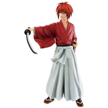Load image into Gallery viewer, Free UK Royal Mail Tracked 24hr delivery
Striking statue of Kenshin Himura (Battousai the Manslayer) from the legendary anime Rurouni Kenshin. This beautiful statue is launched by ICHIBANSHO figure as part of their latest Meji Swordsman Romantic Story collection.
The creator has created this in excellent fashion, showing Kenshin Himura posing in his famous red samurai kimono, drawing his sword. -Stunning!
This PVC statue stands at 24cm tall, and packaged in a gift/collectible box from Bandai.
Official