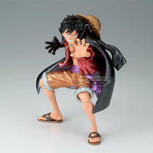 Load image into Gallery viewer, Free UK Royal Mail Tracked 24hr delivery
Stunning statue of Monkey D. Luffy from the legendary anime series One Piece. This amazing statue is launched by Banpresto as part of their latest King Of Artist collection - Special Edition.
The creator has completed this piece remarkably, showing Monkey D. Luffy posing in battle, and releasing his Armament Haki. - Stunning!
This PVC statue stands at 19cm tall, and packaged in a beautiful gift/collectible box from Bandai.
Official brand: Bandai / Banpresto