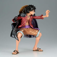 Load image into Gallery viewer, Free UK Royal Mail Tracked 24hr delivery
Stunning statue of Monkey D. Luffy from the legendary anime series One Piece. This amazing statue is launched by Banpresto as part of their latest King Of Artist collection - Special Edition.
The creator has completed this piece remarkably, showing Monkey D. Luffy posing in battle, and releasing his Armament Haki. - Stunning!
This PVC statue stands at 19cm tall, and packaged in a beautiful gift/collectible box from Bandai.
Official brand: Bandai / Banpresto