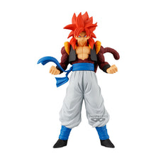 Load image into Gallery viewer, Free UK Royal Mail Tracked 24hr delivery
Remarkable statue of Gogeta (Super Saiyan 4) from the legendary anime Dragon Ball GT. This awesome figure is launched by Banpresto as part of their latest Solid Edge Works collection.
This statue is created meticulously, showing Gogeta posing in his Super Saiyan 4 form. -Stunning!
This PVC statue stands at 21cm tall, and packaged in a gift/collectible box from Bandai.
Official brand: Banpresto / Bandai
EAN: 4983164297560
Excellent gift for any Dragon Ball GT
