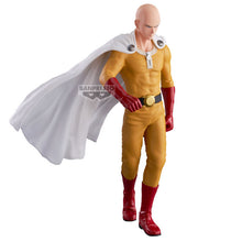 Load image into Gallery viewer, Free UK Royal Mail Tracked 24hr delivery
Spectacular statue of Saitama from the popular anime One Punch Man. This fabulous statue is launched by Banpressto as part of their latest Grandista collection.
This statue is created perfectly, showing Saitma in Hero suit, and ready for battle. The details are immense, from the facial, emotions, all the way down to the creases of the clothing - all sculpted perfectly. - Stunning!
This PVC statue stands at 27cm tall, and packaged in a gift/collectible box from