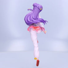 Load image into Gallery viewer, Free UK Royal Mail Tracked 24hr delivery
Beautiful statue of Shampoo from the popular anime series Ranma 1/2 . This statue is launched by Banpresto as part of their latest Glitter & Glamours collection.
The statue is created beautifully, showing Shampoo posing elegantly in her traditional outfit. -Stunning!
This PVC figure stands at 22cm tall, and packaged in a gift/collectible box from Bandai.
Official brand: Banpresto / Bandai
EAN: 4983164297096
Excellent gift for any Ranma 1/2 fan.
This is not