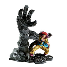Load image into Gallery viewer, Free UK Royal Mail Tracked 24hr delivery
Spectacular statue of Eutass Kid from the legendary anime ONE PIECE. This amazing statue is launched by Banpresto as part of their latest collection.
The creator had finished this piece perfectly, showing Eutass Kid posing with his enormous metal arm that was obtained from the Magnet-Magnet Fruit. -Stunning!
This PVC statue stands at 16cm tall, and packaged in a gift/collectible box from Bandai.
Official brand: Bandai / Banpresto
EAN: 4983164299113
Excellent