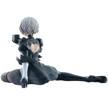 Load image into Gallery viewer, Free UK Royal Mail Tracked 24hr delivery
Stunning statue of 2B from the popular video game Nier: Automata. This amazing statue set is launched by ICHIBANSHO FIGURE as part of their latest collection. - For Glory of Mankind.
This statue set is created meticulously, showing 2B posing beautifully in her battle leather outfit, and holding the black cube (Used as both a mantra and a psychological tool, it represents the existential sacrifice, duty, and tragic irony faced by YoRHa units (2B, 9S, A2) fighting