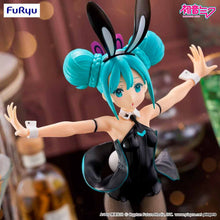 Load image into Gallery viewer, Free UK Royal Mail Tracked 24hr delivery
Elegant statue of Hatsune Miku (Global Vocaloid Superstar). This beautiful statue is launched by Good Smile Company as part of their latest FuRyu BiCute Bunnies collection.
The stunning statue of Hatsune Miku is created beautifully. The statue shows Miku posing in her bunnies outfit. -Stunning!
This PVC statue stands at 31cm tall, and packaged in a gift/collectible box from Good Smile Company.
Official brand: Good Smile Company
EAN: 4571623505303
Excellent gif