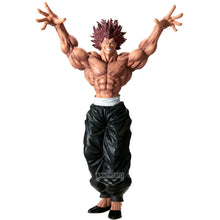 Load image into Gallery viewer, Free UK Royal Mail Tracked 24hr delivery
Striking statue of Yujiro Hanma from the popular anime Baki. This figure is launched by Banpresto as part of their latest Grandista series.
This statue is created meticulously, showing Yujiro posing in battle. Created in immense detail, from each strand of the the hair, creases in his clothing, and every single muscle is defined perfectly.
This PVC statue stands at 31cm tall, and packaged in a gift collectible box from Bandai.
Official brand: Banpresto / Ban