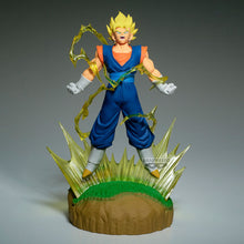 Load image into Gallery viewer, Free UK Royal Mail Tracked 24hr delivery
Classic statue of Vegito Super Saiyan from the legendary anime Dragon Ball Z. This amazing statue is launched by Banpresto as part of their latest History Box statue
This statue is created remarkably, showing Super Saiyan Vegito posing amazingly with rage, and showcasing his power floating above ground. -Stunning!
This PVC statue stands at 17cm tall, and packaged in a gift/collectible box from Bandai.
Official brand: Banpresto / Bandai