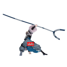 Load image into Gallery viewer, Free UK Royal Mail Tracked 24hr delivery
Remarkable statue of Zanka Nijiku from the popular anime series Gachiakuta. This amazing statue is launched by Banpresto as part of their latest Vibration stars collection.
The creator has sculpted this piece in excellent detail, showing Zanda posing in battle, and holding his vital instrument (the Lovely Assistaff). -Stunning!
This PVC statue stands at 14cm tall, and packaged in a gift/collectible box from Bandai.
Official brand: Banpresto / Bandai
EAN: