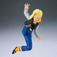 Load image into Gallery viewer, Free UK Royal Mail Tracked 24hr delivery
Awesome statue set of Android 18 and Mr Satan from the legendary anime Dragon Ball Z. This amazing statue set is launched by Banpresto as part of their latest Match Makers collection.
Both statues were sculpted in excellent detail, showing Android 18 captured in battle (Stand included), and with the shocked Mr Satan to complete this awesome set. -Stunning!
This PVC statue stands at 11cm and 8cm tall, and packaged in a gift/collectible box from Bandai.
Officia