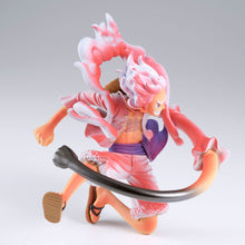 Load image into Gallery viewer, Free UK Royal Mail Tracked 24hr delivery
Breathtaking statue of Monkey D. Luffy from the legendary anime series ONE PIECE. This amazing statue is launched by Banpresto as part of their latest Battle Record Collection.
The creator has completed this piece remarkably, showing Luffy posing stunningly in his Gear 5 form, the details of this statue is sculpted perfectly. -Stunning!
This PVC statue stands at 13cm tall, and packaged in a beautiful gift/collectible box from Bandai.
Official brand: Bandai /