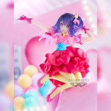 Load image into Gallery viewer, Free UK Royal Mail Tracked 24hr delivery
Gorgeous statue of Ai Hoshino from the popular anime Oshi No Ko. This stunning statue is launched by Banpresto as part of their latest Espresto collection.
This statue is created meticulously, showing Ai Hoshino posing beautifully in her performance outfit, sitting on the poppin heart (also included). -Stunning!
This PVC statue stands at 20cm tall, and packaged in a gift/collectible box from Bandai.
Official brand: Banpresto / Bandai
EAN: 4573102696052
Excell
