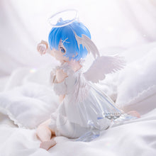 Load image into Gallery viewer, Free UK Royal Mail Tracked 24hr delivery
Beautiful statue of Rem from the popular anime series Re: Zero - Starting Life in Another World. This figure is launched by Banpresto as part of their latest Relax Time collection - Sweet Angel.
The creator did a fabulous work on this piece, showing Rem posing beautifully in Angel wings outfit. -Stunning!
This PVC statue stands at 13cm tall, and packaged in a gift / collectible box from Bandai.
Official brand: Bandai / Banpresto
EAN: 4573102697462
Excellent