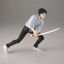 Load image into Gallery viewer, Free UK Royal Mail Tracked 24hr delivery
Stunning statue of Yuta Okkotsu from the popular anime Jujutsu Kaisen. This amazing figure is launched by Banpresto as part of their latest Maximatic collection - adapted from Jujutsu Kaisen 0.
This statue is sculpted in immense detail, showing Yuta Okkotsu posing in battle holding his sword. - Stunning!
This PVC statue stands at 18cm tall, and packaged in a gift/collectible box from Bandai.
Official brand: Banpresto / Bandai
EAN: 4573102710130
Excellent gift