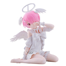 Load image into Gallery viewer, Free UK Royal Mail Tracked 24hr delivery
Beautiful statue of Ram from the popular anime series Re: Zero - Starting Life in Another World. This figure is launched by Banpresto as part of their latest Relax Time collection - Sweet Angel.
The creator did a fabulous work on this piece, showing Ram posing beautifully in her Angel wings outfit. -Stunning!
This PVC statue stands at 13cm tall, and packaged in a gift / collectible box from Bandai.
Official brand: Bandai / Banpresto
EAN: 4573102712875
Excel