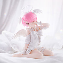 Load image into Gallery viewer, Free UK Royal Mail Tracked 24hr delivery
Beautiful statue of Ram from the popular anime series Re: Zero - Starting Life in Another World. This figure is launched by Banpresto as part of their latest Relax Time collection - Sweet Angel.
The creator did a fabulous work on this piece, showing Ram posing beautifully in her Angel wings outfit. -Stunning!
This PVC statue stands at 13cm tall, and packaged in a gift / collectible box from Bandai.
Official brand: Bandai / Banpresto
EAN: 4573102712875
Excel