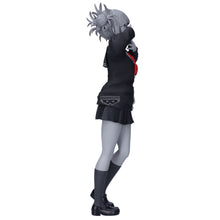 Load image into Gallery viewer, Free UK Royal Mail Tracked 24hr delivery
Remarkable figure of Himiko Toga from the popular anime series Chainsaw Man. This amazing statue is launched by Banpresto as part of their latest Noir Edge collection.
This stunning Himiko Toga statue captures one of My Hero Academia's most iconic characters in a beautifully posed school uniform. Finished in a striking grayscale manga-inspired design, the vibrant red ribbon and piercing golden yellow eyes create a dramatic contrast, making this figure a true centr