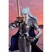Load image into Gallery viewer, Lead the Band of the Hawk
Bring the commanding presence of Griffith to your collection with this premium S.H.Figuarts action figure from the legendary dark fantasy series Berserk.
Presented in his iconic armour and designed with extensive articulation, interchangeable expressions and accessories, this highly detailed figure allows collectors to recreate a variety of memorable Griffith poses and battle scenes.
⭐ Key Features
Official Berserk merchandise
Features Griffith, leader of the Band of the Hawk
Pr