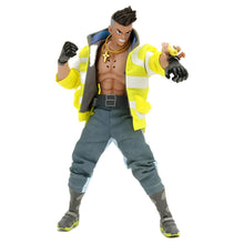Load image into Gallery viewer, Free UK Royal Mail Tracked 24hr Delivery
Spectacular figure (Full set) of David Martinez from the popular anime series Cyberpunk Edgerunners. This premium figure set is launched by Jada as part of their latest scale figure collection.
The set comes with two facial plates , premium articulated figure of David Martinez (14 point articulation),two additional hands, and his gun. -
The figure stands at 15cm (1:12 scale figure), packaged in a window display box from Jada.