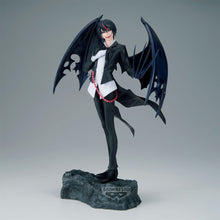 Load image into Gallery viewer, DIABLO BRINGS POWER AND ELEGANCE TO YOUR DISPLAY
Bring the formidable Diablo to your collection with this officially licensed That Time I Got Reincarnated as a Slime Espresto Figure by Banpresto / Bandai Spirits.
Diablo is dramatically recreated with his distinctive black hair, elegant black-and-white attire and enormous demonic wings spread behind him. Standing upon a rocky display base, his confident pose perfectly captures the sophisticated yet intimidating presence of one of Rimuru Tempest's most power