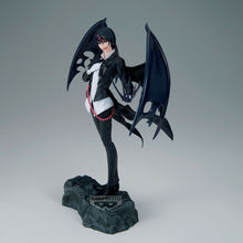 Load image into Gallery viewer, DIABLO BRINGS POWER AND ELEGANCE TO YOUR DISPLAY
Bring the formidable Diablo to your collection with this officially licensed That Time I Got Reincarnated as a Slime Espresto Figure by Banpresto / Bandai Spirits.
Diablo is dramatically recreated with his distinctive black hair, elegant black-and-white attire and enormous demonic wings spread behind him. Standing upon a rocky display base, his confident pose perfectly captures the sophisticated yet intimidating presence of one of Rimuru Tempest's most power