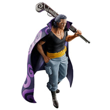 Load image into Gallery viewer, The Calm and Calculating Power Behind the Red Hair Pirates
Bring the formidable presence of Benn Beckman, the legendary first mate of the Red Hair Pirates, to your collection with this outstanding One Piece Masterlise Expiece Figure from Bandai Spirits.
Standing approximately 21.5cm tall, this impressive collectible captures the cool-headed and intimidating right-hand man of Red-Haired Shanks in a confident, relaxed pose that perfectly reflects his character.
Featuring his distinctive slicked-back grey ha