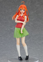Load image into Gallery viewer, Free UK Royal Mail Tracked 24hr Delivery   Elegant statue of Itsuki Nakano (the youngest sister) from the popular anime The Quintessential Quintuplets. This figure is launched by Good Smile Company as part of their latest POP UP PARADE series. Adapted from the latest movie.   The creator did a stunning job creating this high-detailed PVC statue of Itsuki, showing Itsuki posing elegantly in her uniform. Truly Stunning ! 
