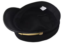 Load image into Gallery viewer, Free UK Royal Mail Tracked 24hr delivery 
Premium cosplay hat of Jotaro Kujo from the popular anime JoJo's Bizarre Adventure. 
This super cool hat is designed in excellent detail, adapted directly from the anime. 
Material: Cotton / Hard front cap / metal badges and logo
Size: Unisex
Excellent for cosplay and Halloween events.