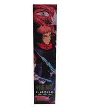 Load image into Gallery viewer, Free UK Royal Mail Tracked 24hr delivery 
Official Jujutsu Kaisen Gaming Mouse Pad. This premium gaming pad is launched by TOEI ANIMATION as part of their latest collection. 
High density waterproof textile surface. Top quality High precision/speed pad, and anti-slip rubber base with reinforced edges.
Size: 35cm x 80cm 
Official brand: TOEI ANIMATION / ERIK
EAN: 8435497280482
Excellent gift for any Jujutsu Kaisen fan.