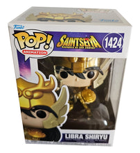Load image into Gallery viewer, Free UK Royal Mail Tracked 24hr Delivery  Amazing Pop vinyl figure from Funko POP Animation. This figure of Libra Shiryu from the classic anime Saint Seiya stands at 9cm tall. The figure is packaged in a window display box by Funko.   Official brand: Funko  Excellent gift for any Saint Seiya fan. 
