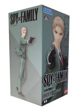 Load image into Gallery viewer, Free UK Royal Mail Tracked 24hr delivery   Striking statue of Loid Forger from the popular anime series SPY X FAMILY. This figure is launched by SEGA as part of their latest PM collection - Ver. Twilight.   This statue is created meticulously, showing Loid Forger posing in his uniform, holding a pistol. - Super cool !   This PVC statue stands at 20cm tall, and packaged in a gift/collectible box from SEGA. 
