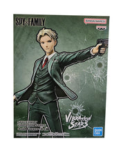 Load image into Gallery viewer, Free UK Royal Mail Tracked 24hr delivery
Striking statue of Loid Forger from the popular anime series Spy Family. This amazing statue is launched by Banpresto as part of their latest Vibration stars collection.
The creator has sculpted this piece remarkably, showing Loid Forger posing in action and holding his pistol. -Stunning!
This PVC statue stands at 17cm tall, and packaged in a gift/collectible box from Bandai.
Official brand: Banpresto / Bandai
EAN: 4983164886580
Excellent gift for any Spy Fa
