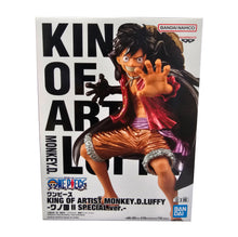 Load image into Gallery viewer, Free UK Royal Mail Tracked 24hr delivery
Stunning statue of Monkey D. Luffy from the legendary anime series One Piece. This amazing statue is launched by Banpresto as part of their latest King Of Artist collection - Special Edition.
The creator has completed this piece remarkably, showing Monkey D. Luffy posing in battle, and releasing his Armament Haki. - Stunning!
This PVC statue stands at 19cm tall, and packaged in a beautiful gift/collectible box from Bandai.
Official brand: Bandai / Banpresto