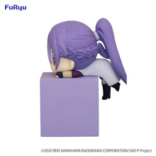 Load image into Gallery viewer, Free UK Royal Mail Tracked 24hr delivery   Super cute figure of Mito from the popular anime Sword Art Online. This cute figure is launched by Good Smile Company as part of their latest FuRyu Hikkake block figure collection.   The figure is created in excellent detail showing Mito lying on top of her Progressive themed Lylac block. - Super Cute   The PVC statue stands at 10cm tall, and packaged in a gift/collectible box from Good Smile Company. 
