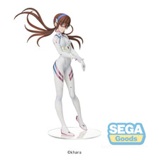 Load image into Gallery viewer, Free UK Royal Mail Tracked 24hr delivery 
Stunning statue of Mari Illustrious Makinami (Known as Maria Iscariot) from the Legendary anime Evangelion. This beautiful statue is launched by SEGA as part of their latest SPM collection. - Adapted from the movie 3.0 + 1.0 Thrice Upon a Time. 
This statue is created meticulously, showing Maria Iscariot posing elegantly in her white plug suit. From the hair, facial expression down to every part of her suit, all created in in-depth detail. - Stunning ! 
This PVC
