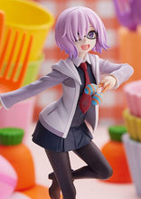 Load image into Gallery viewer, Free UK Royal Mail Tracked 24hr Delivery    Beautiful figure of Mash Kyrielight from the popular anime Fate Grand Order. This figure is part of the Good Smile Company Pop Up Parade series - Carnival ver.   The sculptor did a stunning job creating this high-detailed PVC statue of Mash Kyrielight. The statue shows Mash posing in her uniform dancing with her shakers.   This PVC statue stands at 18cm tall, comes with a base, and packed in a official window display box from Goodsmile. 
