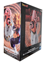 Load image into Gallery viewer, Free UK Royal Mail Tracked 24hr delivery   Stunning statue of Majin Buu from the legendary anime Dragon Ball  Z. This amazing figure is launched by Banpresto as part of their latest Match Makers collection.   The creator did an fantastic job creating this, showing Majin Buu in his Super Buu form, and posing in battle mode. - Stunning !   This PVC statue stands at 14cm tall, comes with a base, and packaged in a gift/collectible box from Bandai.
