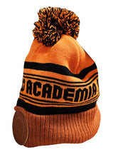 Load image into Gallery viewer, Free UK Royal Mail Tracked 24hr delivery   Official My Hero Academia Beanie launched by CYP brands as part of their latest collection.   This super soft and warm beanie is designed beautifully by CYP, showing My Hero Academia imprinted across the beanie, and with the official badge on front.   Size: Adult   Material: Acrylic Yarn  Official brand: CYP 
