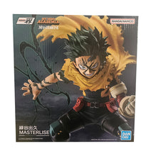 Load image into Gallery viewer, Free UK Royal Mail Tracked 24hr delivery
Striking statue of Izuku Midoriya from the popular anime My Hero Academia. This awesome figure is launched by Ichibansho Figure as part of their latest Masterlise series.
This remarkable statue is created in immense detail, showing Deku using his Black Whip quirk. -Stunning!
This PVC statue stands at 16cm tall, and packaged in a gift/collectible box from Bandai.
Official brand: Banpresto / Bandai
EAN: 4573102689580
Excellent gift for any My Hero Academia f