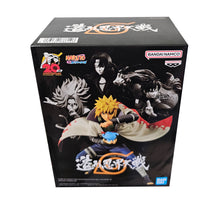Load image into Gallery viewer, Free UK Royal Mail Tracked 24hr delivery
Stunning statue of Minato Namikaze (Fourth Hokage of Konoha) from the legendary anime Naruto Shippuden. This statue is launched by Banpresto as part of their latest F Collosseum collection. - Celebrating over 25 years of Naruto.
The creator did an amazing job with this piece, showing Minato posing in battle, and ready to unleash his Flying Thunder God Technique. -Stunning!
This PVC statue stands at 12cm tall, and packaged in gift/collectible box from Bandai.
O