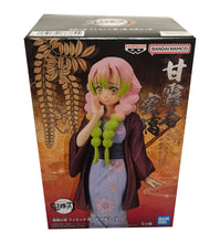Load image into Gallery viewer, Free UK Royal Mail Tracked 24hr delivery   Graceful statue of Mitsuri Kanroji from the popular anime series Demon Slayer. This figure is launched by Banpresto as part of their latest collection. Vol.2 - Ver 42  The creator did a smashing job finishing this piece, showing Mitsuri posing elegantly in her kimono. - Stunning !  This PVC statue stands at 15cm tall, and packaged in a gift/collectible box from Bandai.  Official brand: Banpresto / Bandai
