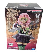 Load image into Gallery viewer, Free UK Royal Mail Tracked 24hr delivery   Beautiful statue of Mitsuri Kanroji from the popular anime Demon Slayer. This statue is launched by Banpresto as part of their latest collection.   The creator sculpted this piece in excellent fashion, showing Mitsuri posing elegantly in her Hashira uniform drawing out her Nichirin sword. - Truly amazing !   This PVC statue stands at 15cm tall, and packaged in a gift / collectible box from Bandai / Banpresto. 
