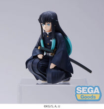 Load image into Gallery viewer, Free UK Royal Mail Tracked 24hr delivery   Stunning figure of Muichiro Tokito from the popular anime Demon Slayer. This amazing statue is launched by SEGA as part of their latest Perching figure series - Hashira Meeting.   This statue is created in excellent fashion showing Muichiro posing in his Hashira uniform, Kneeling down. - Stunning !   This PVC figure stands at 10cm tall, and packaged in a gift/collectible box from SEGA.
