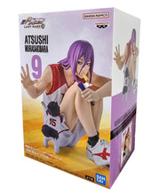 Load image into Gallery viewer, Free UK Royal Mail Tracked 24hr delivery
Stunning figure of Atsushi Murasakibara (was the Generation of Miracles' center who now plays for Yōsen High) from the popular anime Kuroko's Basketball. This statue is launched by Banpresto as part of their latest collection. Adapted from the movie - Last Game.
The creator did a fabulous job with this piece, showing Atsushi Murasakibara posing in his Last Game kit, number 9, eating his snack, and with the cute Tetsuya(#2) dog beside him.
This PVC statue stands