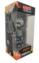 Load image into Gallery viewer, Free UK Royal Mail Tracked 24hr delivery   Marvelous figure of Kakashi from the legendary anime Naruto Shippuden. This figure is launched by MINIX as part of their latest collection.   The figure is created astonishingly showing Kakashi posing in his uniform.  This PVC figure stands at 12cm tall and package in a gift / collectible box from Minix Collectibles.   Official brand: MINIX  Excellent gift for any Naruto fan. 
