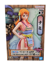 Load image into Gallery viewer, Free UK Royal Mail Tracked 24hr delivery
Elegant statue of Nami from the legendary anime series ONE PIECE. This fabulous statue is launched by Banpresto as part of their latest DFX collection - The Grandline Lady - vol.8.
The creator did a spectacular job with this piece, showing Nami posing beautifully in her dress and plated body armour. - Stunning !