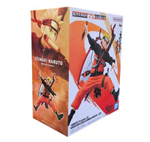 Load image into Gallery viewer, Free UK Royal Mail Tracked 24hr delivery
Stunning statue of Naruto Uzumaki from the legendary anime Naruto Shippuden. This striking statue of Naruto is launched by Banpresto as part of their latest Vibration Starts series - 33.
This statue is created meticulously, showing Naruto Uzumaki posing with his giant axe, adapted from manga volume 33. -Stunning!
This PVC statue stands at 16cm tall, and packaged in a gift/collectible box from Bandai.
Official brand: Banpresto / Bandai
EAN: 4983164300208
Exce