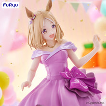 Load image into Gallery viewer, Free UK Royal Mail Tracked 24hr delivery
Elegant statue of Narita Top Road form the popular anime Umamusume: Pretty Derby. This amazing figure is launched by Good Smile Company as part of their latest Trio Try It collection.
This statue is created beautifully, showing Narita Top Brand posing stunningly in her lilac party dress. -Stunning!
This PVC statue stand at 24cm tall, and packaged in a gift/collectible box from Good Smile Company.
Official brand: Good Smile Company
EAN: 4571623501237
Excellent