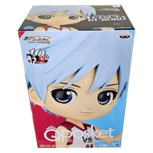 Load image into Gallery viewer, Free UK Royal Mail Tracked 24hr delivery   Amazing figure of Tetsuya Kuroko from the popular anime series Kuroko&#39;s Basketball. This figure is launched by Banpresto as part of their latest Q Posket collection.  This Q Posket figure of Kuroko is created beautifully. Adapted from the anime showing Taiga posing in his team uniform.    This PVC statue stands at 14cm tall, and packaged in a gift collectible box from Bandai.
