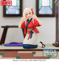 Load image into Gallery viewer, Free UK Royal Mail Tracked 24hr delivery
Elegant statue of Chisato Nishikigi from the popular anime series Lycoris Recoil. This figure is launched by SEGA and Good Smile Company as part of their latest PM Perching series.
This figure is created stunningly, showing Takina posing elegantly in her traditional teahouse outfit.
This PVC statue stands at 14cm tall, and packaged in a gift/collectible box from SEGA.